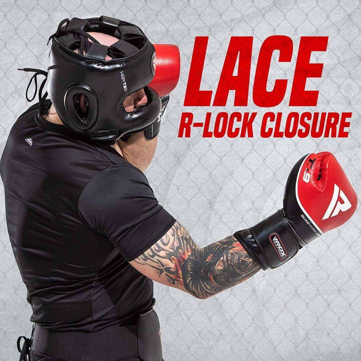 Sports Boxing Headgear Nose Protection RDX T2 Shield Headguard