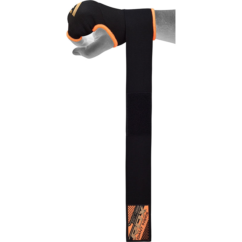 RDX 75cm Gel Inner Gloves with Wrist Strap#color_orange