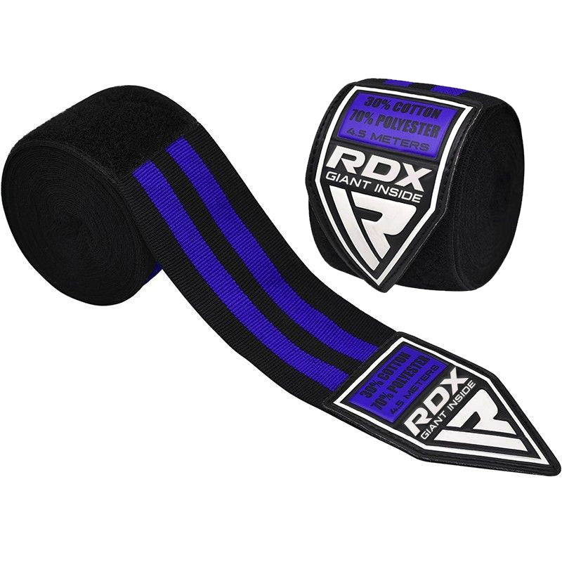 RDX 1B Mexican Style Boxing Hand Wraps#color_blue