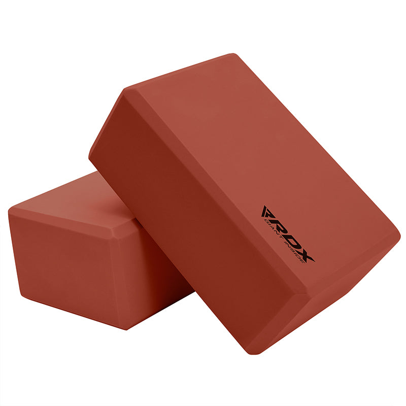 RDX D18 high density EVA foam yoga blocks Non-Slip Brick – RDX Sports