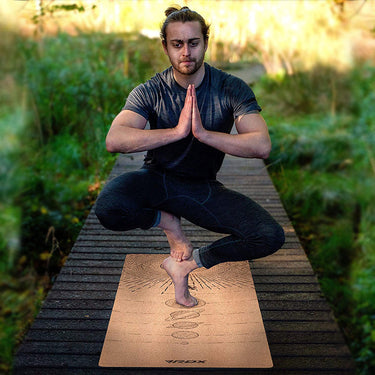 RDX D4 4-in-1 Tapis De Yoga En LiÃ¨ge 6 Mm
