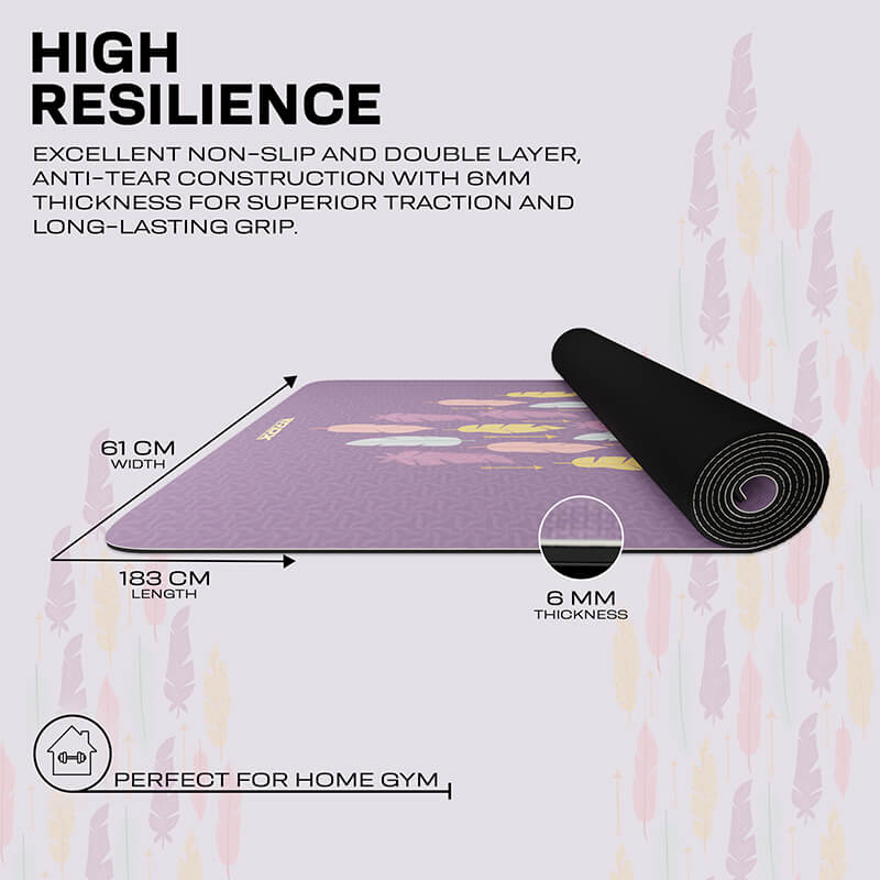 Extra Thick High Density Anti-Tear Exercise Yoga Mat - Osta