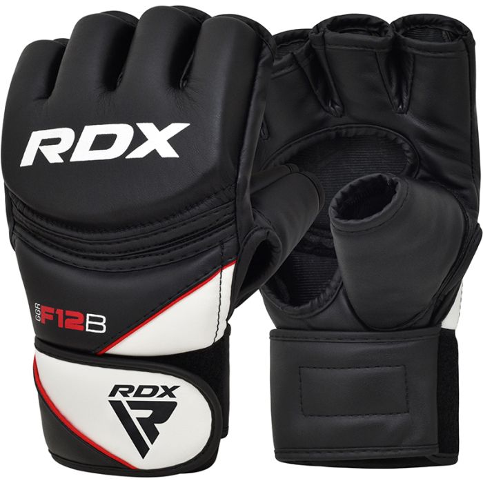 RDX F12 MMA Grappling Gloves#color_black