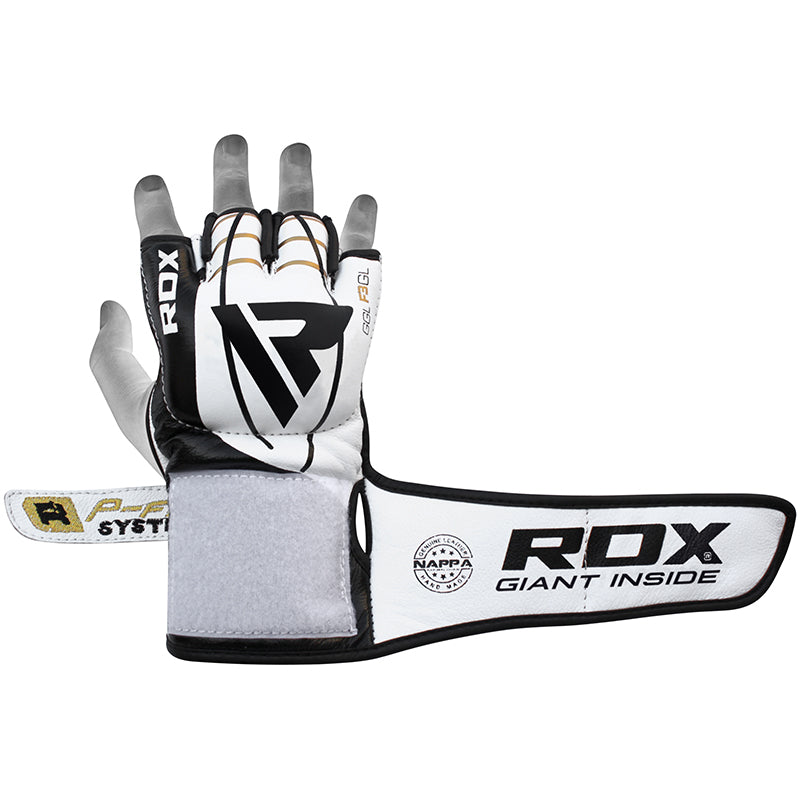 RDX F3 Leather MMA Gloves