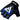 RDX F4 Fingerless Weightlifting Gloves#color_blue