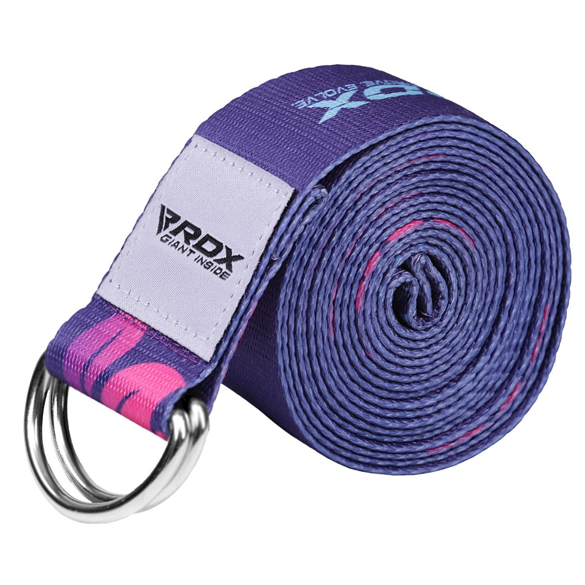 RDX F6 D-Ring Steel Buckle Cotton Yoga Strap