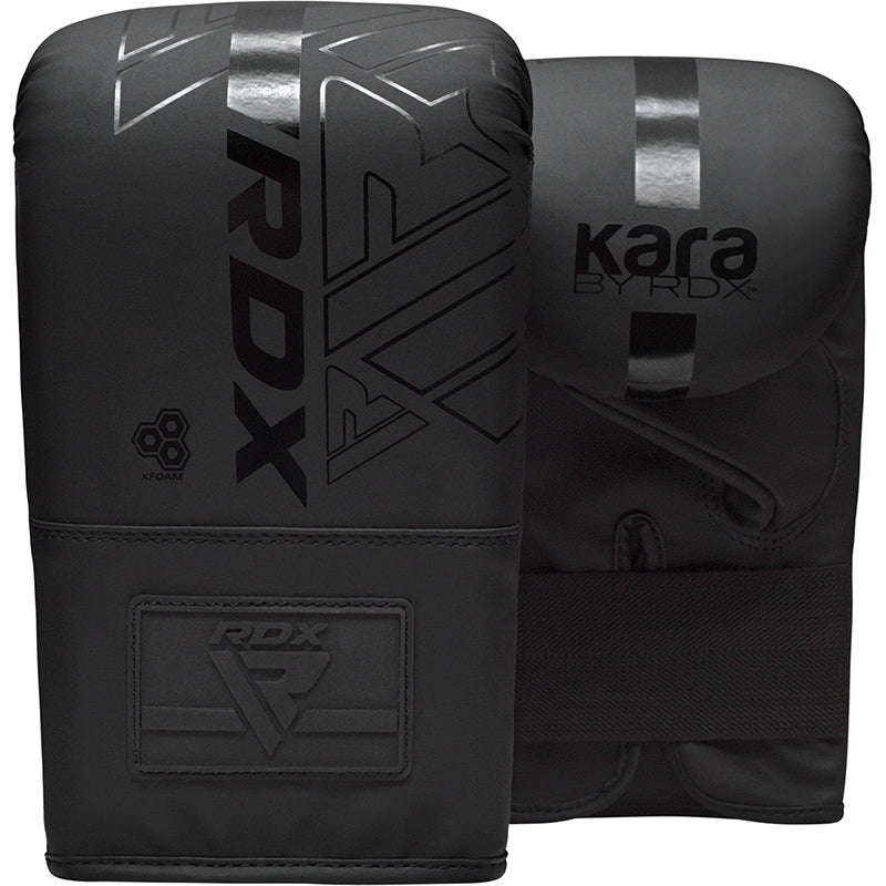 RDX Boxing Pads and Bag Gloves Set, Maya Hide Leather KARA Hook