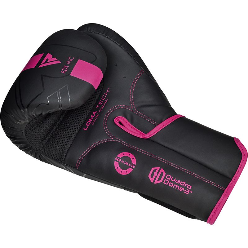 RDX F6 2FT 3-IN-1 KARA Kids Punch Bag & 6OZ Gloves-Black-Filled-6oz#color_pink