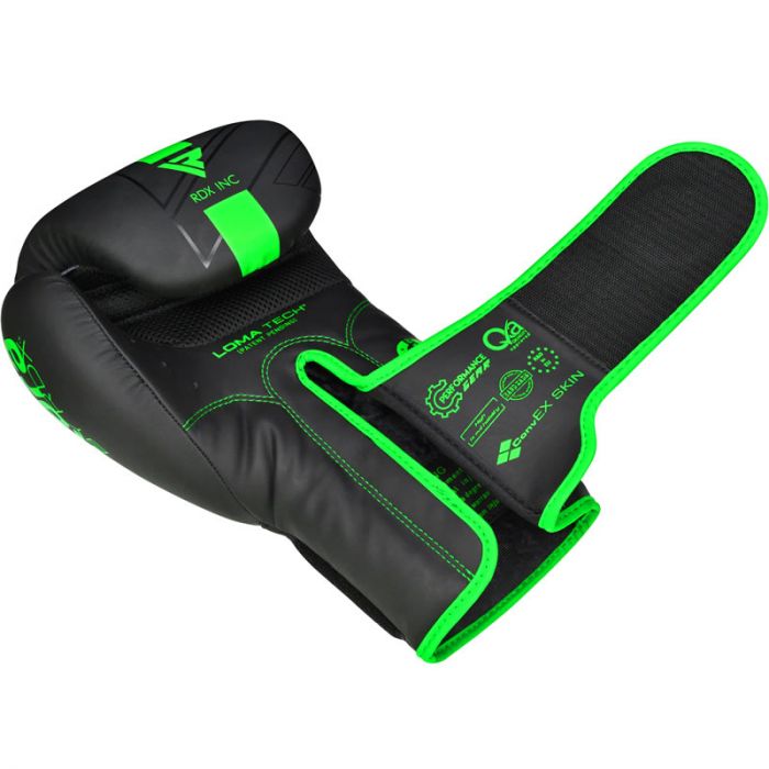 RDX F6 Kara Kids Boxing Gloves 6oz#color_green