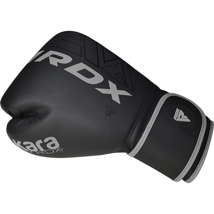 RDX F6 Kara Kids Boxing Gloves 6oz#color_silver