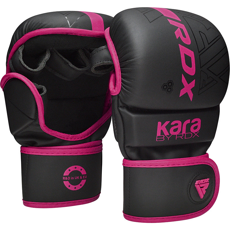 RDX F6 KARA MMA Sparring Gloves#color_pink