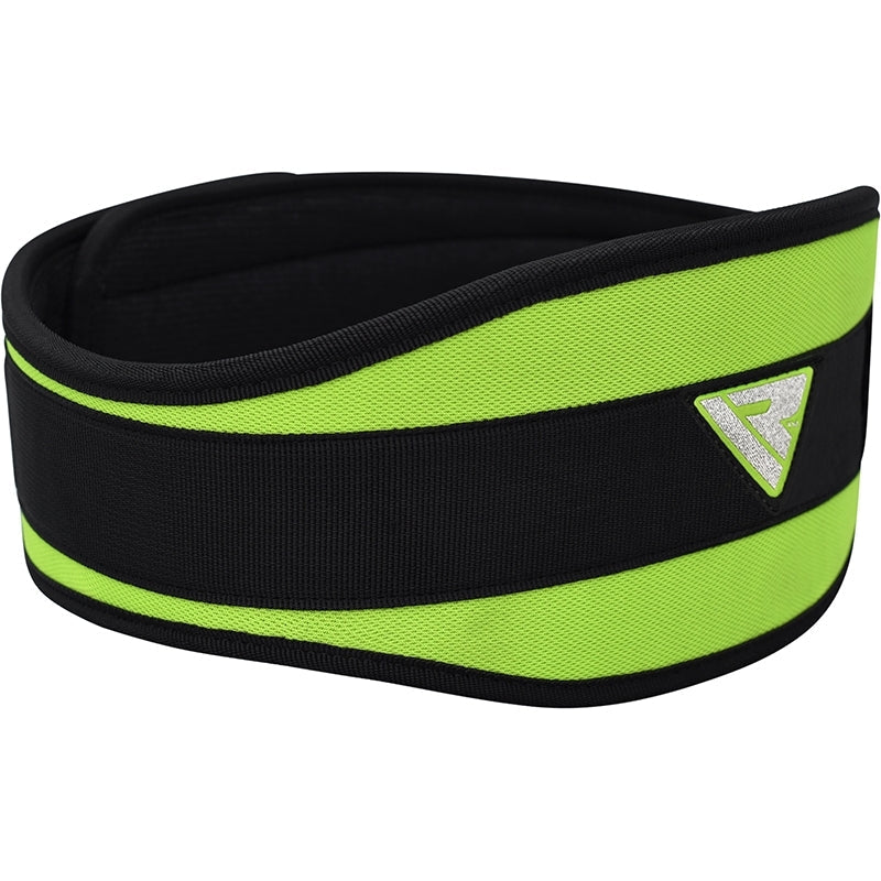 RDX 5 Inch Neoprene Weightlifting Belt#color_green