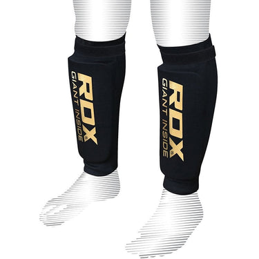 RDX HY MMA Shin Guard Protection Shields OEKO-TEXÂ®Â Standard 100 certified#color_black
