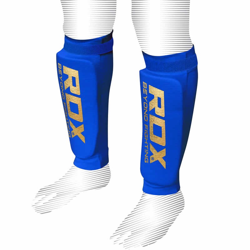 RDX HY MMA Shin Guard Protection Shields OEKO-TEXÂ®Â Standard 100 certified#color_blue
