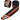 RDX K3 Elasticated Orange Knee Wraps