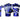 RDX L10 Extra Large Blue Leather Weight Lifting Gloves 
