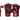 RDX L8 Small Red Leather Gym Gloves with Wrist Support 