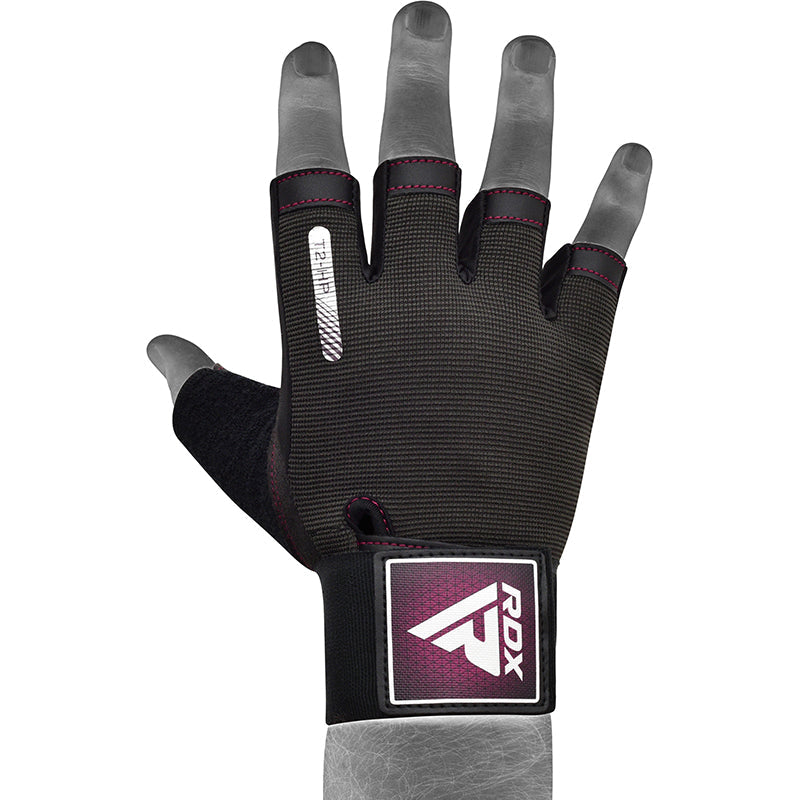 RDX T2 Weightlifting Gloves Brown / S