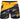 RDX R10 Blaze MMA Shorts#color_yellow