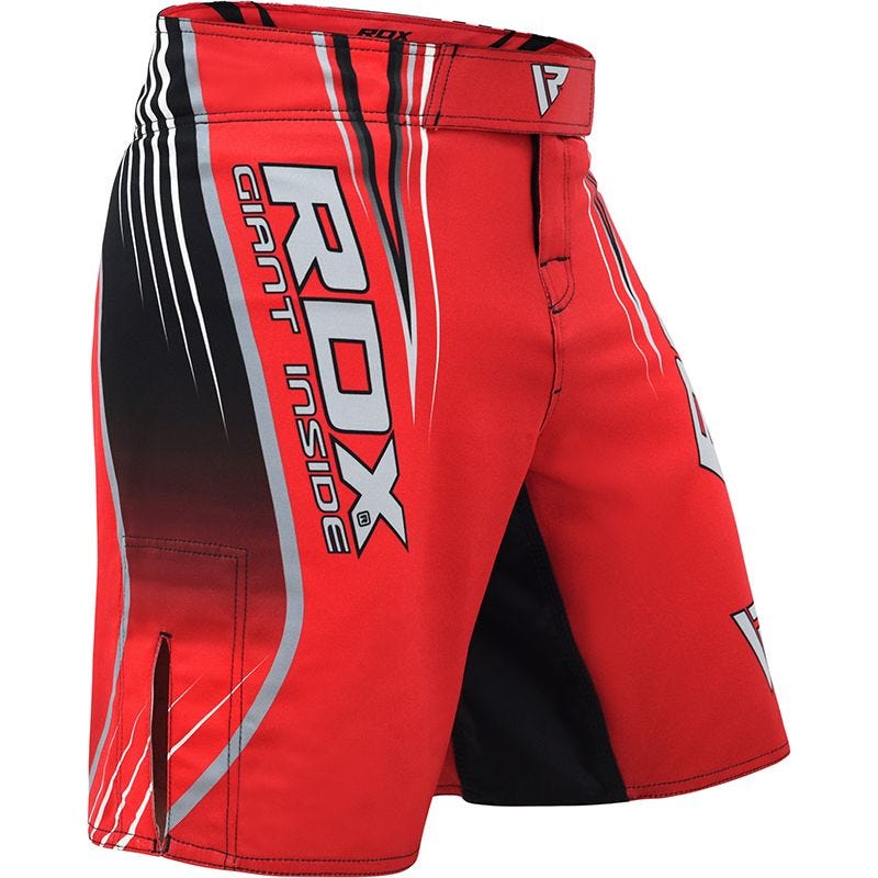 RDX R12 MMA Fight Shorts#color_red