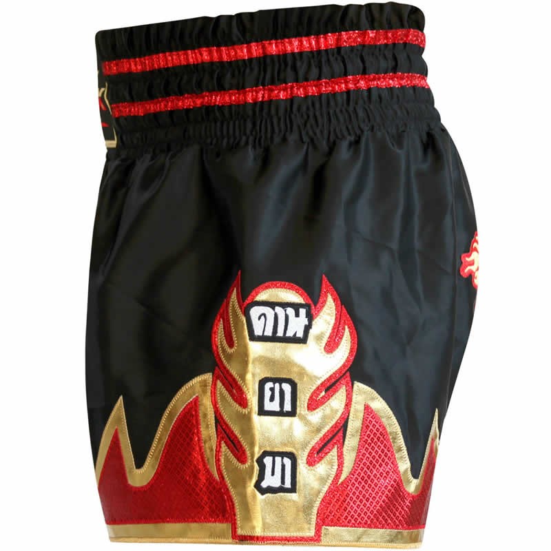 RDX R2 Ultra Crimson Satin Muay Thai Shorts – RDX Sports