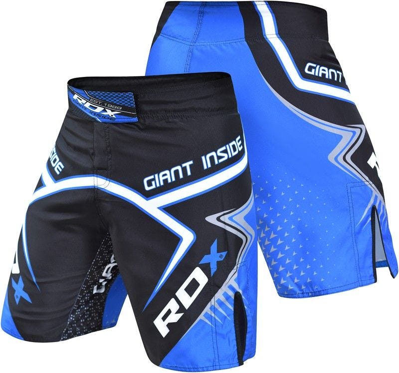 RDX R7 Giant Inside Extra Small Blue Polyester MMA Shorts 
