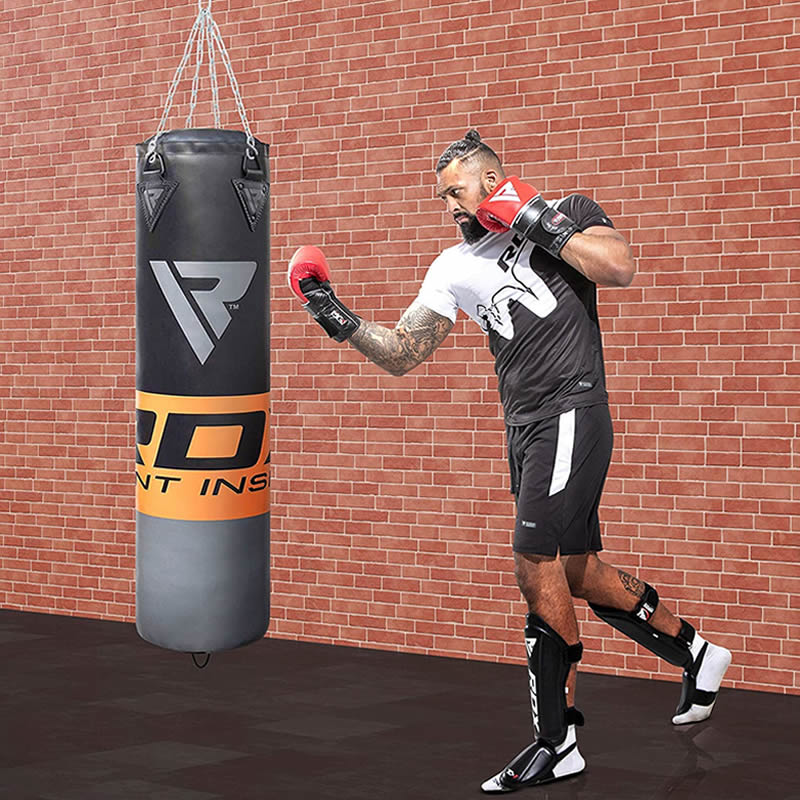 RDX FO 4ft / 5ft 13-in-1 Heavy Boxing Punch Bag & Gloves Set – RDX ...