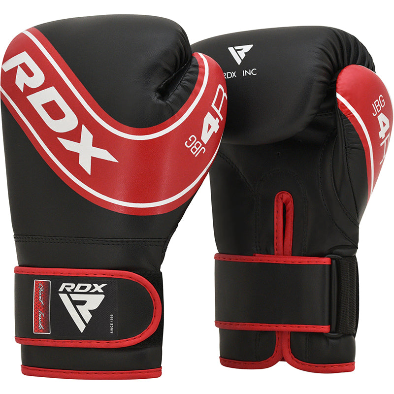 RDX 4B Robo Boxing Gloves#color_red