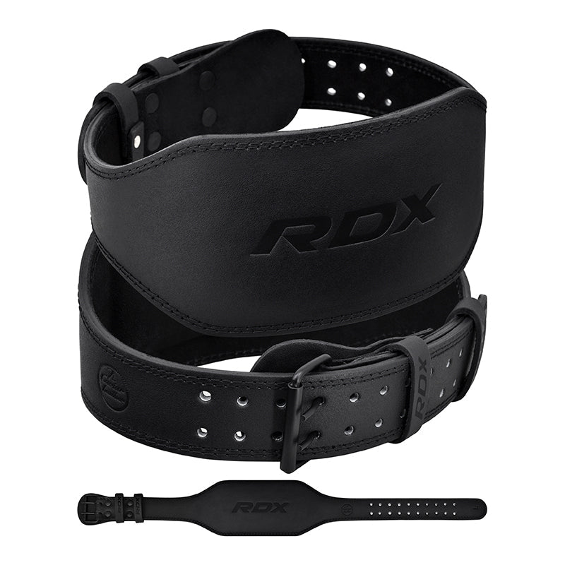 RDX 6 Inch Leather Gym Belt – RDX Sports