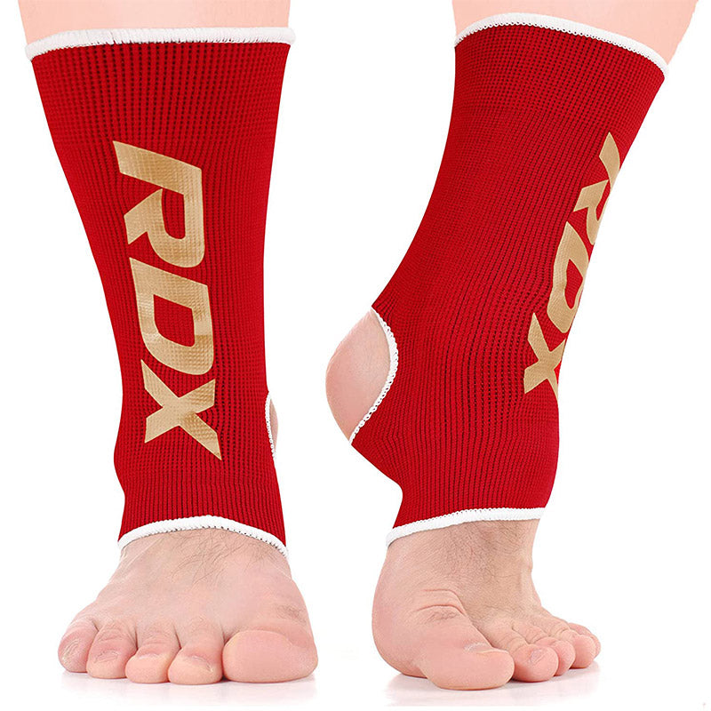 RDX AW Small Red Nylon Ankle pads