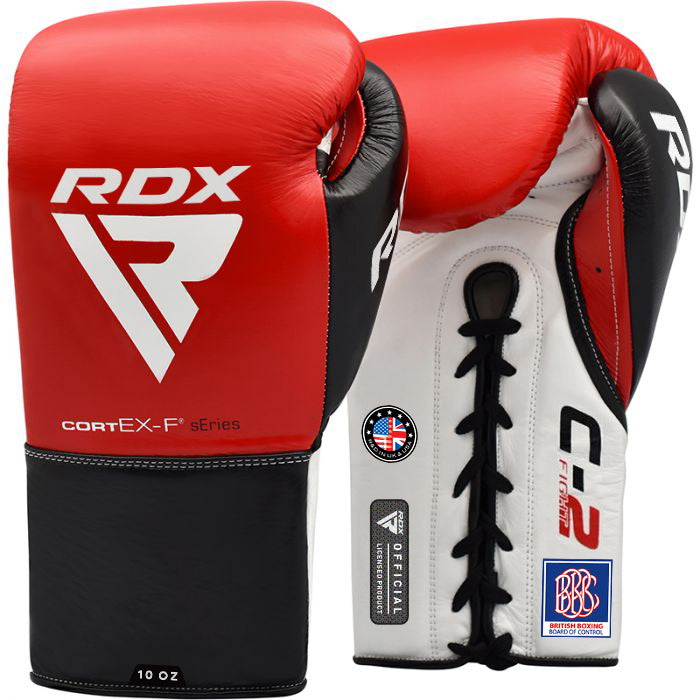 Lace 2 Loop Straps by RDX, Boxing Gloves Converter, Professional Kickboxing