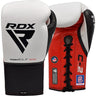 RDX C2 10oz White Leather Fight Boxing Gloves 