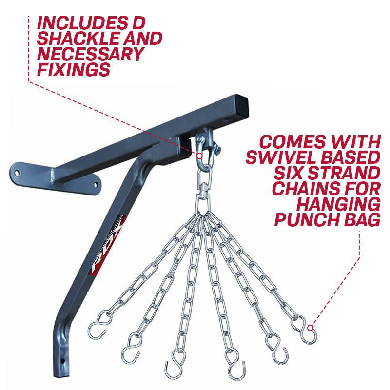 RDX C6 Steel Wall Bracket with 6 Panel Chains – RDX Sports - USA