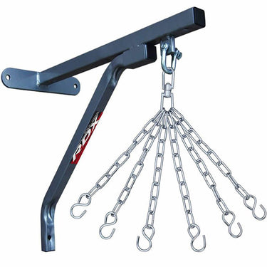 RDX C6 Steel Wall Bracket with 6 Hook Chains