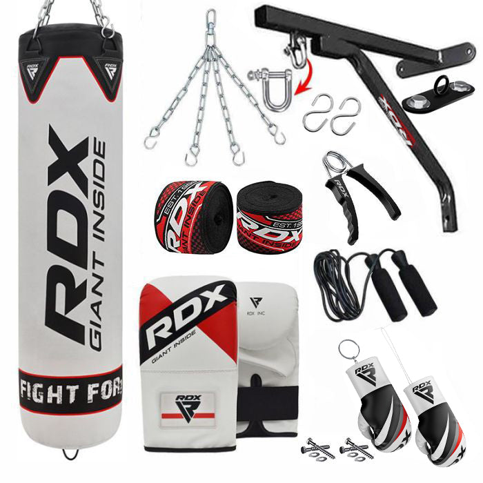 RDX F1 4ft 5ft 14-in-1 Punch Bag with Bag Mitts Set – RDX Sports
