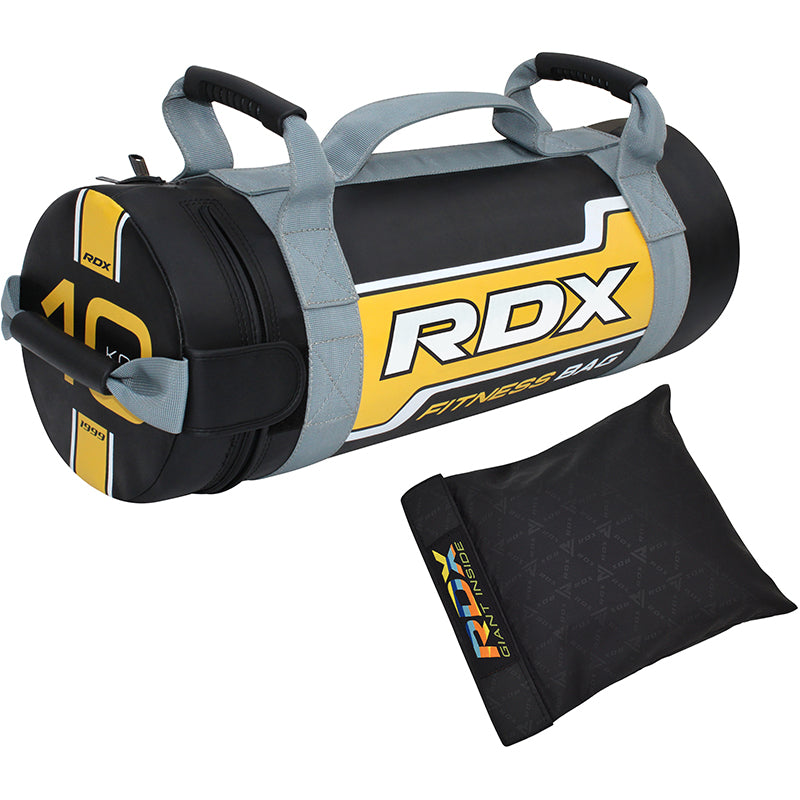 RDX FB 10KG Yellow Nylon Fitness Sandbag  #color_10kg-yellow