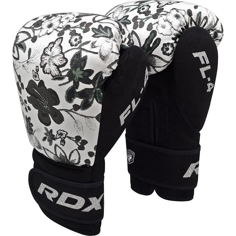 RDX FL4 Mono Floral Boxing Gloves