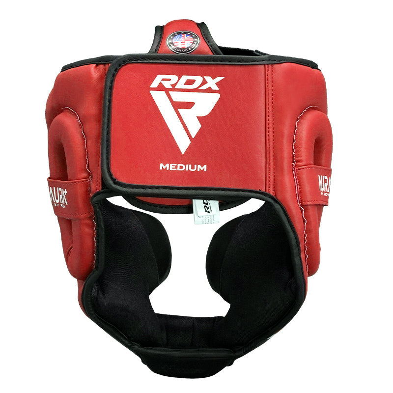 RDX HEAD GUARD AURA PLUS T-17#color_red