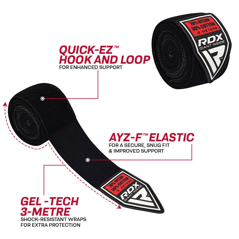 RDX NB Gel Hand Wraps – RDX Sports - USA