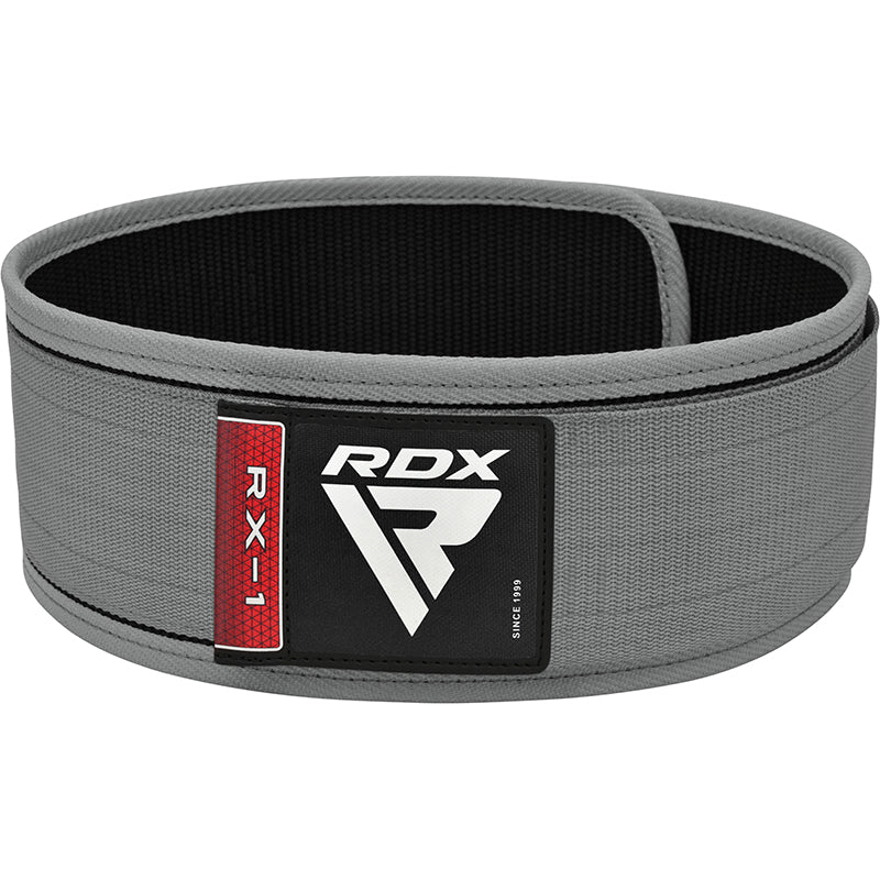 RDX RX1 Weight Lifting Belt#color_grey