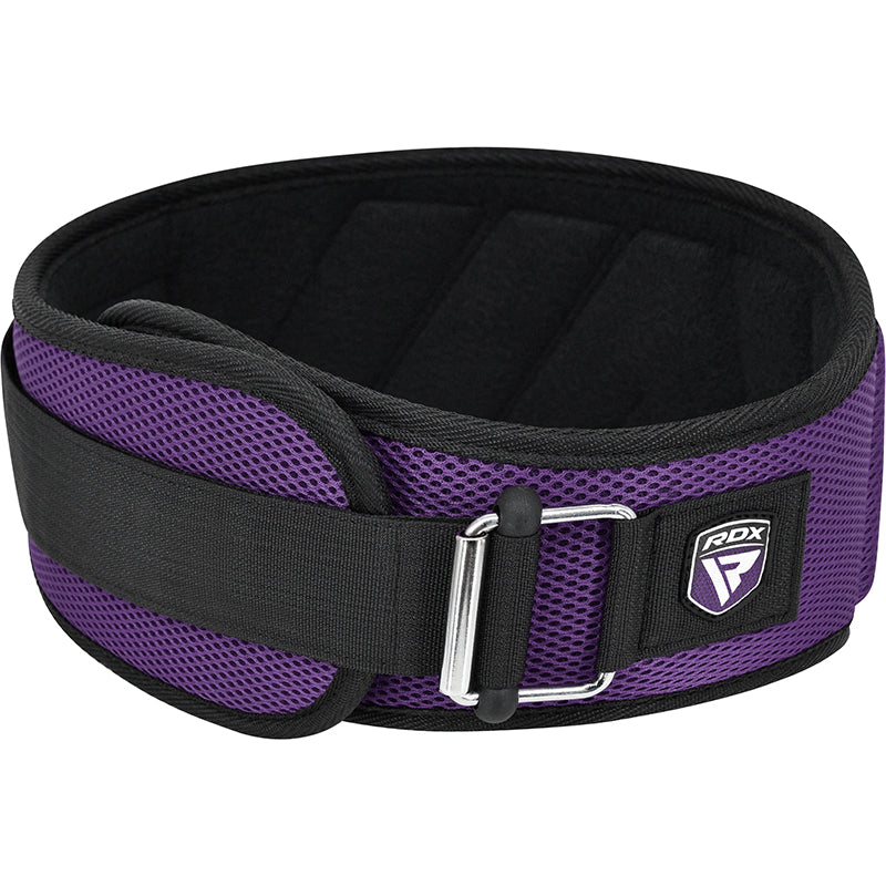 RDX RX4 Weightlifting Belt#color_purple