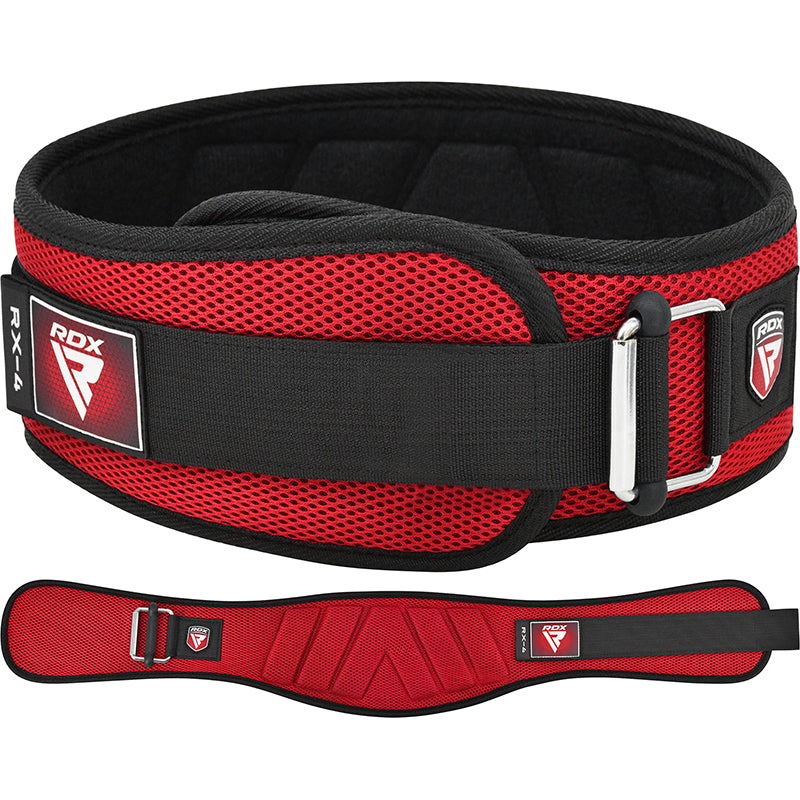 RDX RX4 Weightlifting Belt Purple-L #color_red