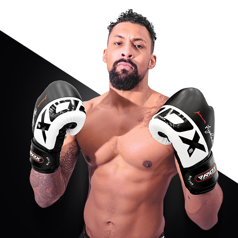 RDX REX F4 MMA, BJJ, Muay Thai, Kickboxing, Training Boxing Gloves - B