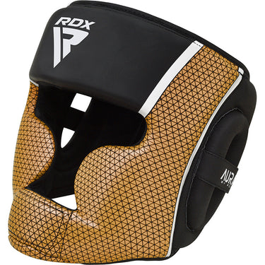 RDX HEAD GUARD AURA PLUS T-17#color_golden