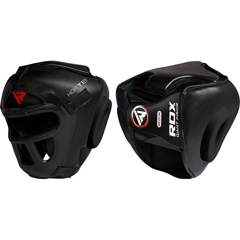 RDX T1 Head Guard With Removable Face Cage#color_black