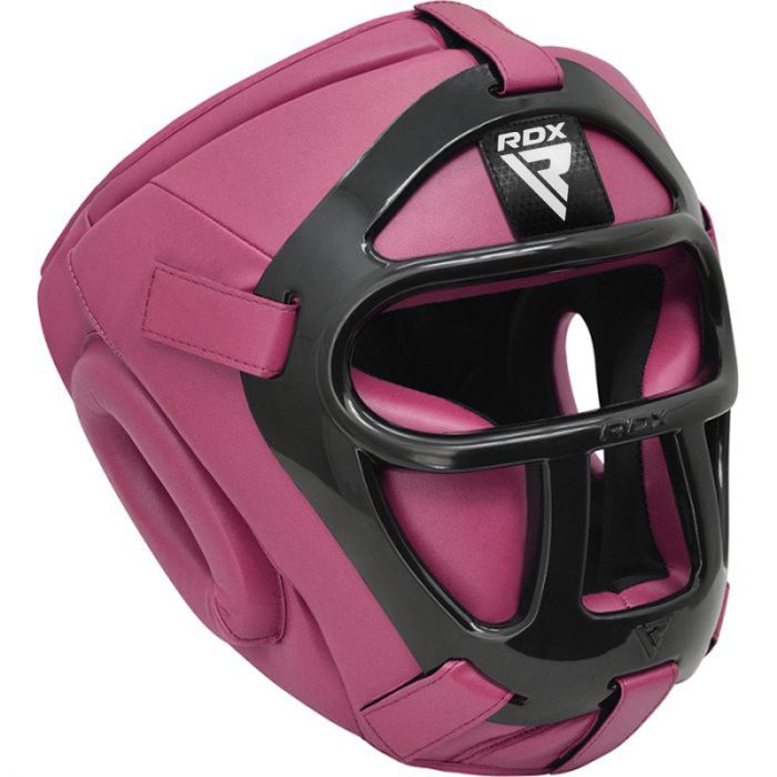 RDX T1F Head Guard with Removable Face Cage#color_pink