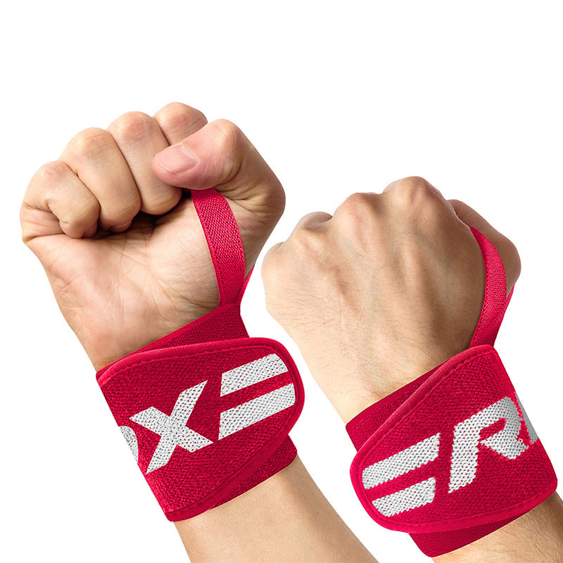 RDX W2 Powerlifting Wrist Wraps Pink for Women