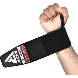 RDX W3 IPL USPA Approved Powerlifting Wrist Support Wraps with Thumb Loops OEKO-TEX Standard 100 certified