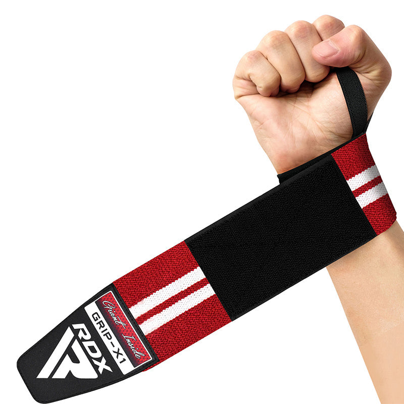 Weight Lifting Straps by RDX, Gym Straps with Cuffs, Wrist Support, Gym  Straps