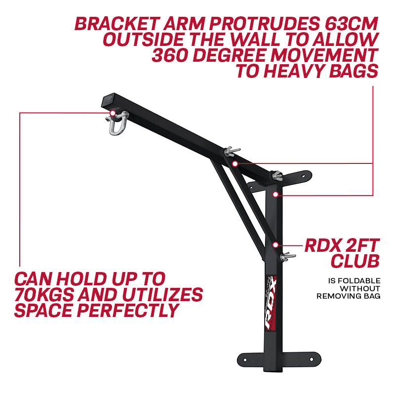 Gym Equipment Rdx Wall Mounted Pull Up Bar RDX Heavy Gym Iron Chin